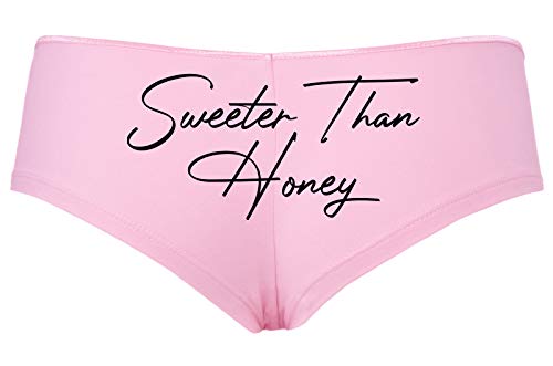 Knaughty Knickers Sweeter Than Honey Cute Oral Flirty Baby Pink Slutty Panties
