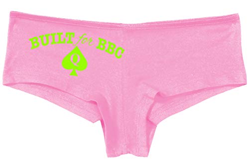 Knaughty Knickers Built for BBC Pawg Queen of Spades QOS Pink Boyshort Panties