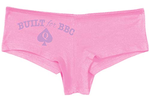 Knaughty Knickers Built for BBC Pawg Queen of Spades QOS Pink Boyshort Panties