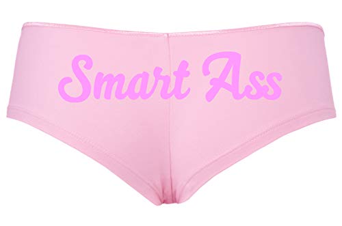 Knaughty Knickers Smart Ass Spoiled Brat Kitten DDLG Baby Pink Slutty Panties