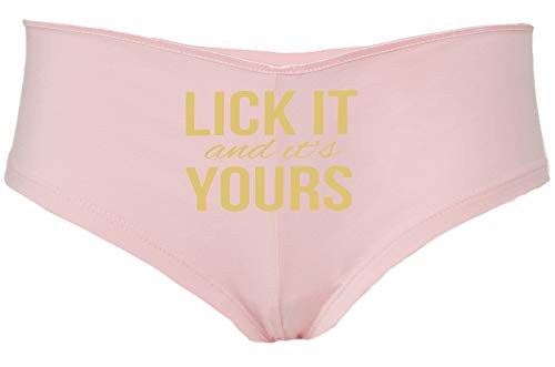 Knaughty Knickers Lick It and Its Your Funny Oral Sex Underwear eat me