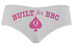 Knaughty Knickers Built for BBC Pawg Queen of Spades QOS Slutty White Boyshort