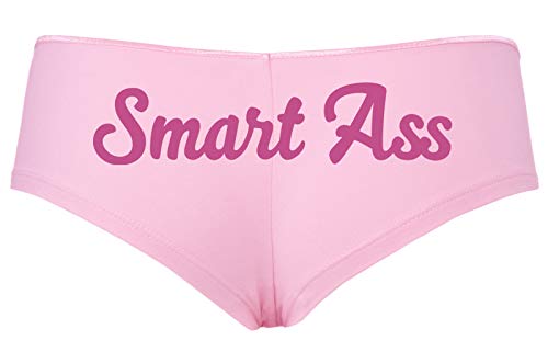 Knaughty Knickers Smart Ass Spoiled Brat Kitten DDLG Baby Pink Slutty Panties