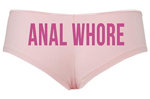 Knaughty Knickers Anal Whore Boyshort Underwear Sexy Flirty Panties Rude Panties