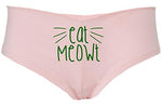 Knaughty Knickers Eat Meowt Pussy Cat Whiskers Kitten Oral Sex pet Play Panties