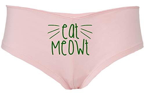 Knaughty Knickers Eat Meowt Pussy Cat Whiskers Kitten Oral Sex pet Play Panties