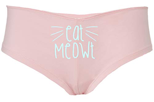 Knaughty Knickers Eat Meowt Pussy Cat Whiskers Kitten oral sex pet play panties