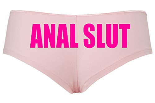 Knaughty Knickers Anal Slut Boyshort Underwear Sexy Flirty Panties Rude Panties