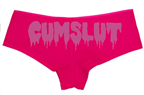 Knaughty Knickers Cumslut Panties Cum Slut Boyshort Pink Underwear DDLG CGL Sexy