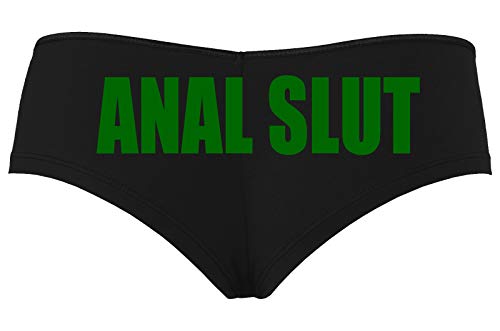 Knaughty Knickers Anal Slut Boyshort underwear sexy flirty panties rude panties
