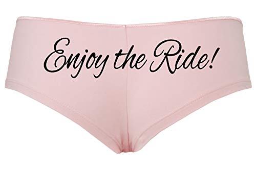 Knaughty Knickers Enjoy The Ride Funny Bridal Shower Panty Game Sexy Pink Panties