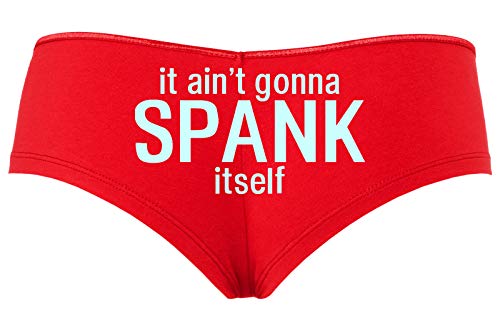 Knaughty Knickers - It Ain't Gonna Spank Itself Boy Short Panties - It Aint Gonna Spank Boyshort Underwear