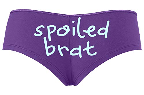 Knaughty Knickers Spoiled Brat DDLG Sexy Boyshort Panties for Little Sub