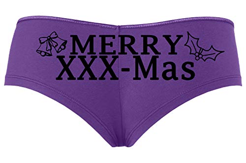 Knaughty Knickers Christmas Merry XXX-Mas Panties X-Rated Porn Star Panties