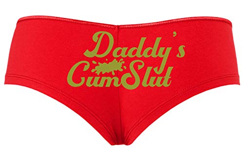 Knaughty Knickers Daddys Little Cumslut Submissive Oral Slut Boyshort DDLG