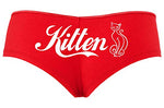 Knaughty Knickers - Daddy's Kitten with Cat Boy Short Panties - Pet Play Neko Daddys Girl DDLG CGL Boyshort Underwear