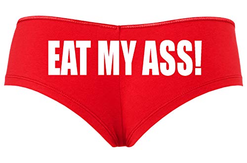 Knaughty Knickers Eat My Ass Oral Anal Slut Boyshort Panties Underwear
