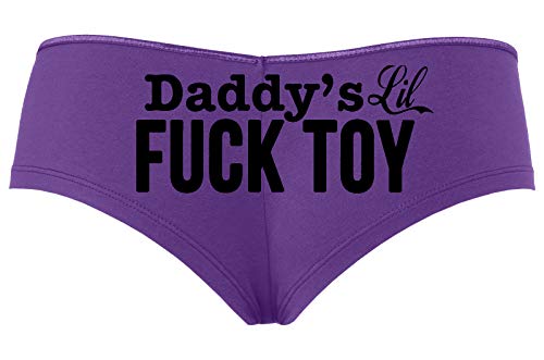Knaughty Knickers Daddy's Little Lil Fuck Toy Fucktoy DDLG BDSM Owned Boyshort