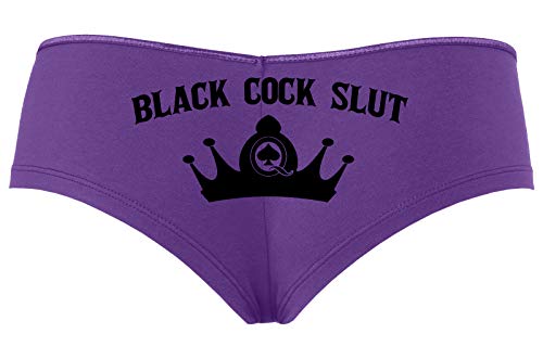 Knaughty Knickers Black Cock Slut QofS Queen of Spades Underwear plus size too