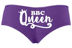 Knaughty Knickers BBC Queen of Spades hotwife Big Black Cock Lover Purple Underwear