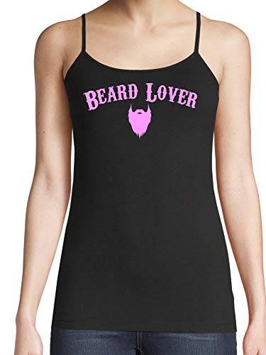 Knaughty Knickers Beard Lover For The Man In Your Life Black Camisole Tank Top