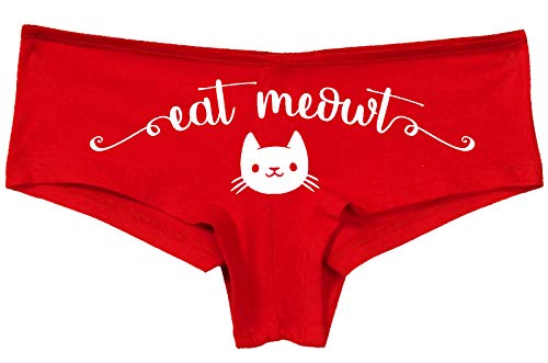 Knaughty Knickers Eat Meowt Pussy Cat Kitty Kitten oral sex lick me pet panties