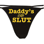 Knaughty Knickers - Daddy's Little Slut Thong Panties for Your Princess Baby Girl - CGL - DDLG - BDSM Underwear