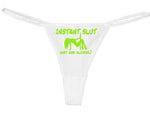 Knaughty Knickers Women's Instant Slut Just Add Alcohol Thong
