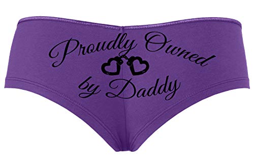 Knaughty Knickers BDSM DDLG Proudly Owned by Daddy Boyshort For Baby Girl Princess