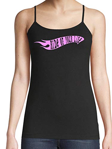 Knaughty Knickers Ride of Your Life Toy Cars Sexy Ass Black Camisole Tank Top