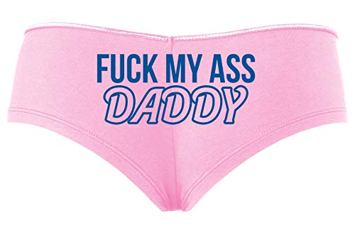 Knaughty Knickers Fuck My Ass Daddy Anal Sex Submissive Baby Pink Slutty Panties