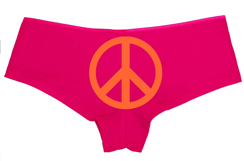 Knaughty Knickers Women's Peace Love Pot Weed Rave Hot Sexy Boyshort