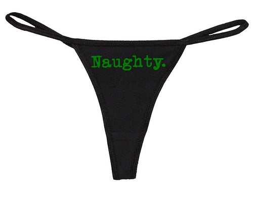Knaughty Knickers Women's Simple Naughty Cute and Sexy Thong