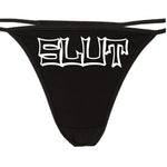 Knaughty Knickers Women's Slut Rude Sexy Hot Bedroom Fun Thong