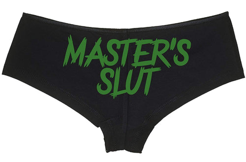 Knaughty Knickers - Master's Slut BDSM boy Short Panties - Owned and Collared Boyshort
