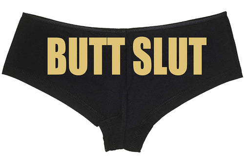 Knaughty Knickers Butt Slut Boyshort Underwear Sexy Flirty Panties Rude Panties