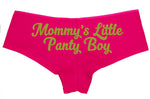 Knaughty Knickers Mommy's Little Panty Boy for DMLB or Sissy Boys Pink Boyshort