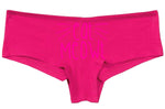 Knaughty Knickers Eat Meowt Pussy Cat Whiskers Kitten Oral pet Play Pink Panties