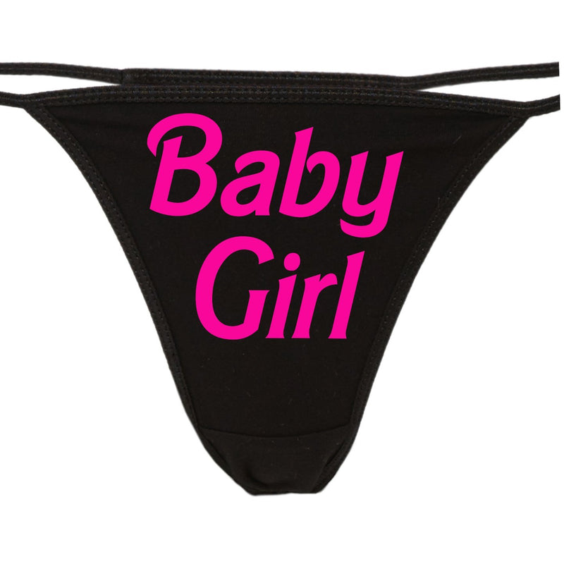 Knaughty Knickers - Daddy's Baby Girl Thong Underwear - Cute Panties for Daddys Princess - DDLG