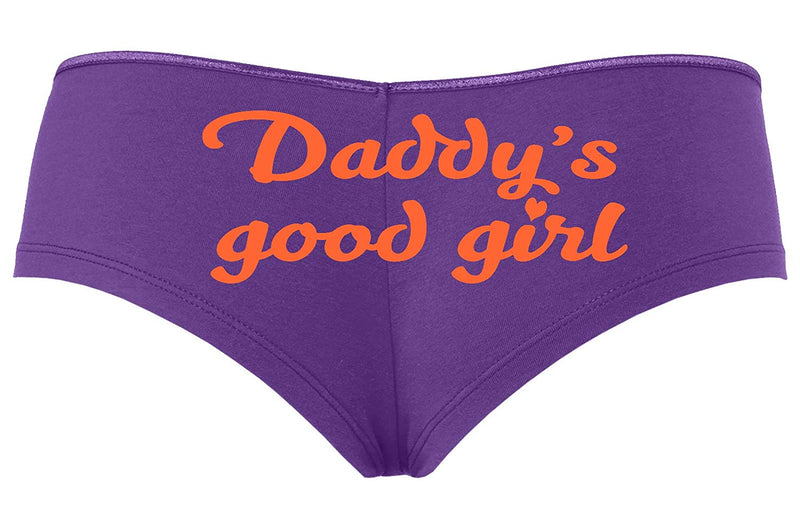 Knaughty Knickers Daddy's Good Girl Cute Sexy Purple Boyshort Panties DDLG BDSM CGLG