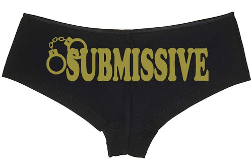 Knaughty Knickers - Submissive boy Short - Owned Property Off BDSM Boyshort - for Your Collared sub