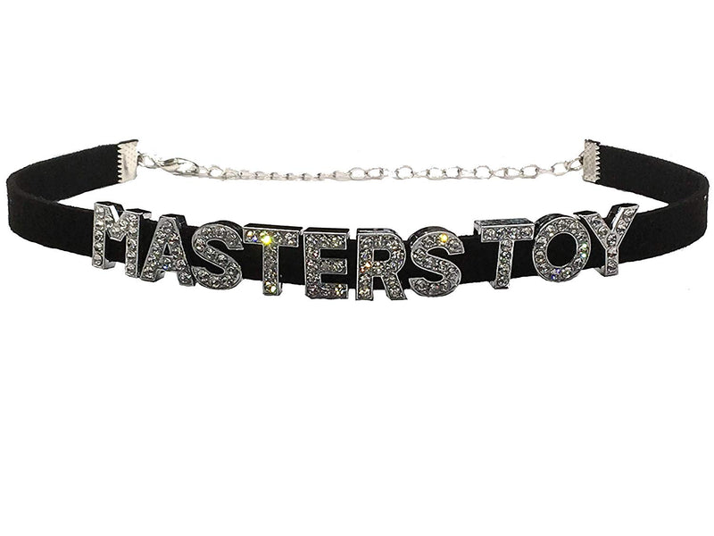 Masters Toy Rhinestone Choker Necklace