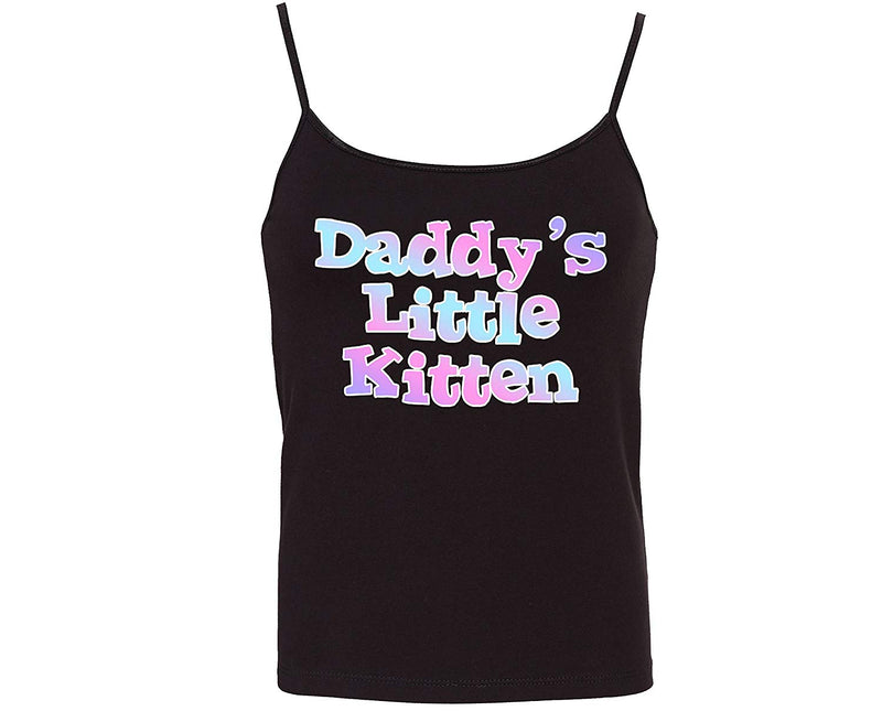 Daddy's Little Kitten Pastel Fun Flirty DDLG CGL Neko Camisole Cami Tank Top