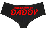 Property of Daddy - Black Boyshort