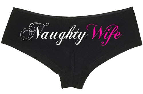 NAUGHTY WIFE honeymoon engagement bridal hen party boy short Panties boyshort deployment over bachelorette party panty game queen of spades