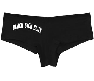 Black Cock Slut - Queen of Spades - Black Boy Short