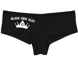 Black Cock Slut - Queen of Spades - Black Boy Short
