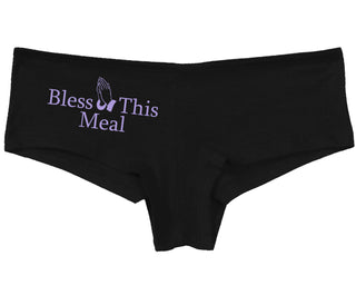 Bless This Meal - Black Boy Short