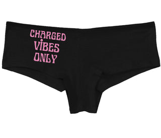 Charged Vibes Only - Black Boy Short