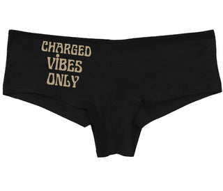 Charged Vibes Only - Black Boy Short